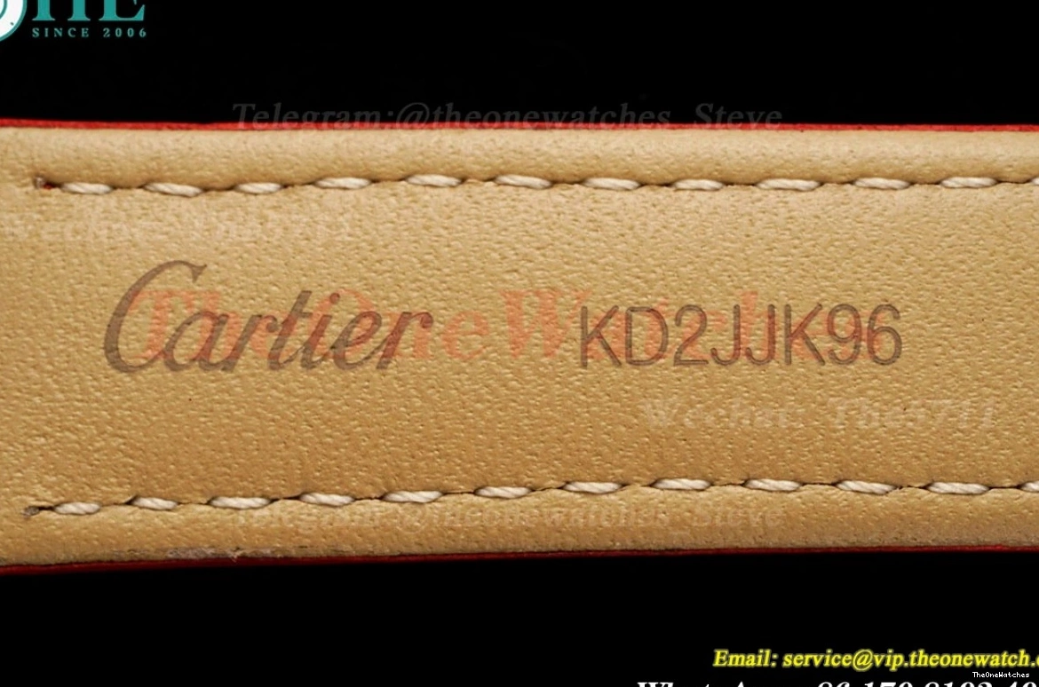 Quartz LE Dumont Silver Dial Wine Santos Red AF RG 0420